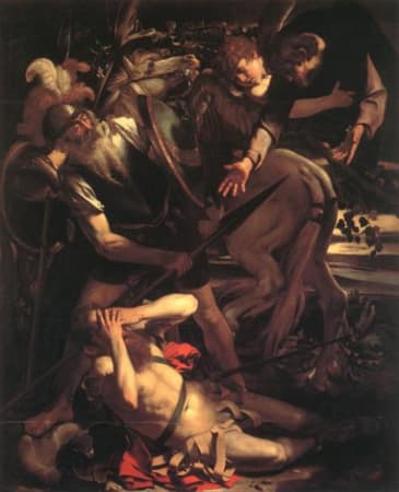 Караваджо Обращение Савла